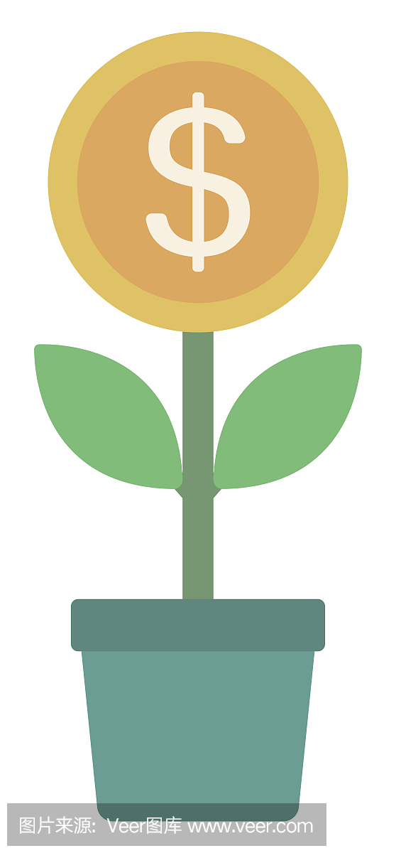 錢花與黃金硬幣